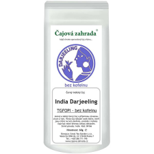 Čajová zahrada India Darjeeling TGFOPI - černý čaj BEZ KOFEINU, 60g tea