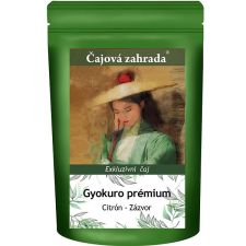 Čajová zahrada - Japán Gyokuro Premium - Gyömbér/Citron - zöld ízesített tea, 50 g tea