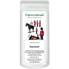 Čajová zahrada Karamell - fekete ízesített tea, 500g tea