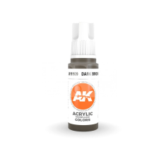 AK-interactive - Acrylics 3rd generation Dark Brown 17ml - akrilfesték AK11109 akrilfesték