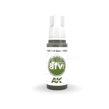 AK-interactive - Acrylics 3rd generation Dark Green (FS34102) - akrilfesték AK11342 akrilfesték
