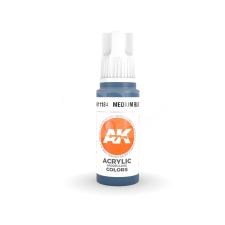 AK-interactive - Acrylics 3rd generation Medium Blue 17ml - akrilfesték AK11184 akrilfesték
