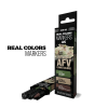 AK-interactive AK Interactive LATE GERMAN AFV CAMO COLORS - SET 3 REAL COLORS MARKERS (RCM108)