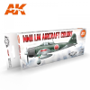 AK-interactive AK Interactive WWII IJN Aircraft Colors festék szett AK11737