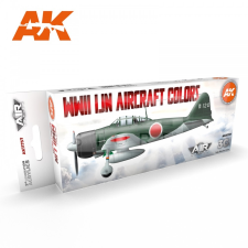 AK-interactive AK Interactive WWII IJN Aircraft Colors festék szett AK11737 hobbifesték