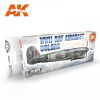 AK-interactive AK Interactive WWII RAF AIRCRAFT COLORS festékszett AK11723