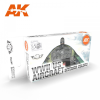 AK-interactive AK Interactive WWII US AIRCRAFT INTERIOR COLORS festékszett AK11734