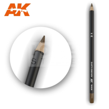 AK-interactive Weathering Pencil - EARTH BROWN - Földbarna színű akvarell ceruza - AK10028 akvarell