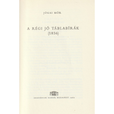 Akadémiai A régi jó táblabírák (1856) antikvárium - használt könyv