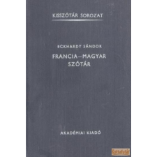 Akadémiai Francia - Magyar szótár antikvárium - használt könyv