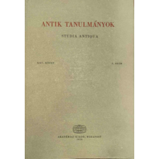 Akadémiai Kiadó Antik tanulmányok-Studia antiqua XXV. kötet 2. szám antikvárium - használt könyv