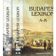 Akadémiai Kiadó Budapest lexikon I-II. - A-K - L-Z antikvárium - használt könyv