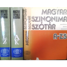 Akadémiai Kiadó Magyar értelmező kéziszótár I-II. (A-K; L-Zs) + Magyar szinonimaszótár antikvárium - használt könyv