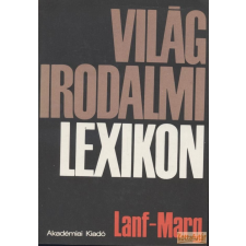 Akadémiai Viláirodalmi lexikon =. antikvárium - használt könyv