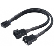 Akasa 4-Pin PWM Y-Cables 15cm - AK-CBFA04-15 kábel és adapter