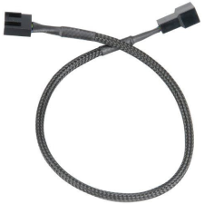 Akasa 4pin PWM apa-anya ventilátor hosszabbító kábel 30cm (AK-CBFA01-30) kábel és adapter