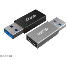 Akasa ADA Akasa - USB Type-A Male to USB Type-C Female Adapter - Duo pack - AK-CBUB61-KT02 kábel és adapter