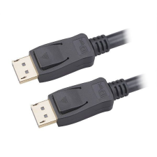 Akasa AK-CBDP23-30BK 8K DisplayPort to DisplayPort cable 3m Black kábel és adapter