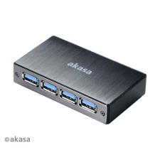 Akasa Connect 4SV 4 Port USB 3.0 (AK-HB-10BK) - USB Elosztó hub és switch