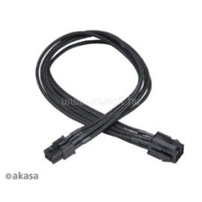 Akasa FLEXA V6 - 6pin VGA tápkábel - 40cm (AK-CBPW07-40BK) kábel és adapter