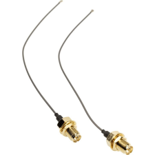 Akasa I-PEX- MHF4L - RP-SMA Pigtail kábel (A-ATC01-150GR) kábel és adapter