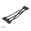 Akasa KAB Akasa 4x RGB LED elosztó - AK-CBLD05-40BK