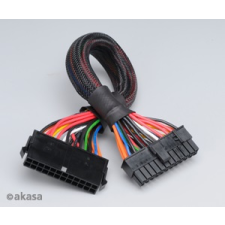 Akasa - Kábel Táp Hosszabbító 24-Pin 30cm kábel és adapter