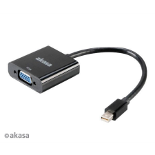 Akasa Mini DisplayPort -&gt; VGA adapter (AK-CBDP07-20BK) kábel és adapter