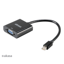 Akasa - Mini Displayport - VGA adapter - AK-CBDP07-20BK kábel és adapter