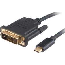 Akasa USB3.1 C - DVI-D - 18cm AK-CBCA10-18BK (AK-CBCA10-18BK) kábel és adapter