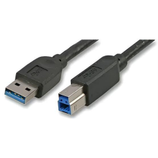 Akasa USB 3.0 type A to B cable Black kábel és adapter