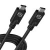 Akasa USB 3.1 Type C Összekötő Fekete 1m AK-CBUB67-10BK
