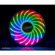 Akasa Ventilátor akasa vegas 7 led 12 cm rgb hűtés