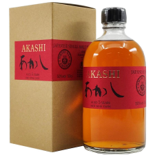  Akashi 5 éves Red Wine Cask whisky DD (0,5L / 50%) whisky
