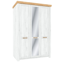  Akasztós szekrény H, tölgy craft arany/tölgy craft fehér, SUDBURY bútor