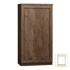  Akasztós szekrény, tölgyfa lefkas, TEDY TYP T7 bútor