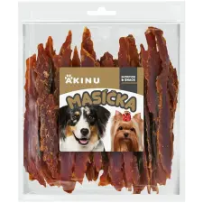 Akinu Szárított hús kutyáknak, 300 g - kacsamell jutalomfalat kutyáknak