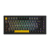 Akko 5075S V3 Cream Yellow pro mechanikus gamer Bluetooth vezeték nélküli USB-C billentyűzet angol lokalizáció (fekete) (5075S_BLACK&GOLD_V3_PRO_CREAM_YELLOW)