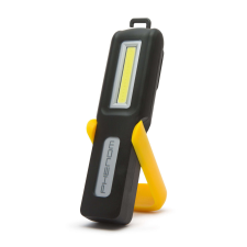 Akkumulátoros szerelőlámpa COB LED-es kicsi villanyszerelés