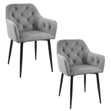 AKORD Furniture Factory 030 Étkezőszék szett 2 db - szürke bútor