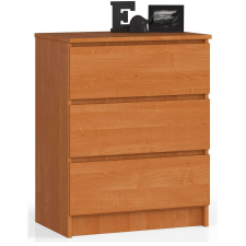 AKORD Furniture Factory 3 fiókos komód P77_60 - égerfa bútor