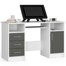AKORD Furniture Factory Ana Íróasztal Fehér / Szürke íróasztal