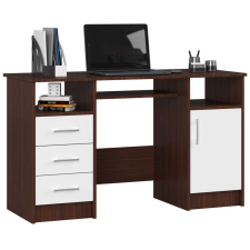 AKORD Furniture Factory Ana Íróasztal Wenge / Fehér íróasztal
