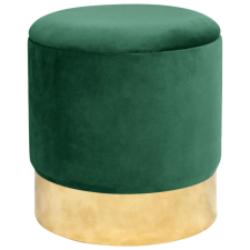 AKORD Furniture Factory Arany palack zöld pouffe bútor