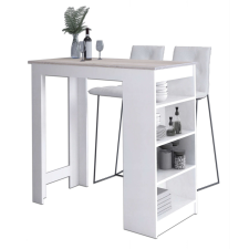 AKORD Furniture Factory Bárasztal, polccal P115 - sonoma bútor