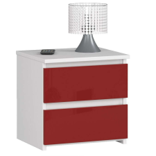 AKORD Furniture Factory Cl2 2f Clp Komód Piros Fényes bútor