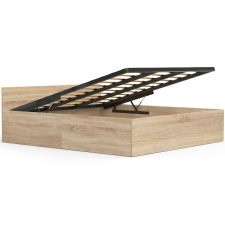 AKORD Furniture Factory Emelhető ágy + ágyrács 180x200cm - sonoma tölgy ágy és ágykellék