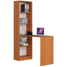 AKORD Furniture Factory Íróasztal könyvespolccal P180_125 - égerfa íróasztal