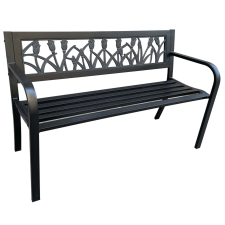 AKORD Furniture Factory LISSA Kerti pad - fekete kerti bútor