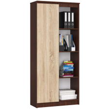 AKORD Furniture Factory Polc R80 1a 4p Clp Venge / Sonoma bútor